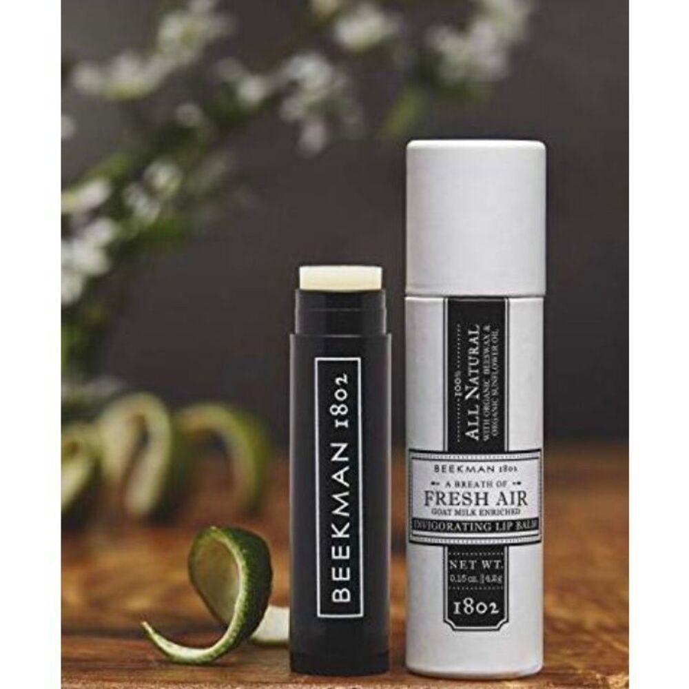 BEEKMAN 1802 - NWT -  "Fresh Air" Goat Milk Lip Balm, Full Size
